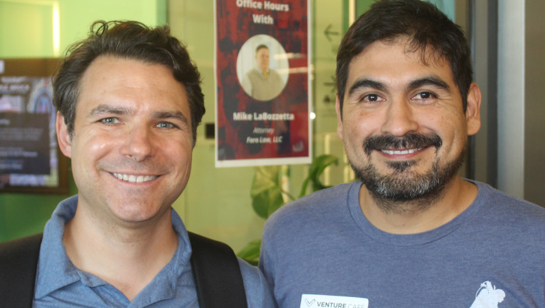 Caught Schmoozing at Venture Cafe – ‘Funding the Mission’